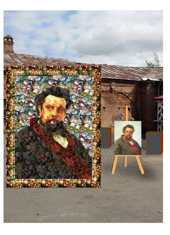 "Мусоргский из мусора", предложенный группой "Комки и Палки" из Москвы.