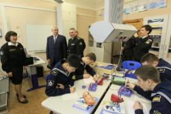 Губернатор: в кадетском корпусе созданы прекрасные условия