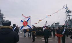 Состоялась церемония вручения Боевого знамени нового образца
