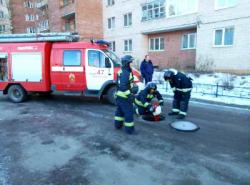 В Кронштадте состоялись учения МЧС