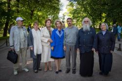 Светлана Медведева в родном городе