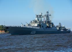 Генеральная репетиция Главного Военно-морского парада